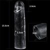 Clear Penis Sleeve Add 1''